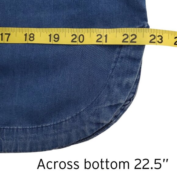 Old Navy Chambray Lightweight Denim Shirtdress Size M - Picture 11 of 12